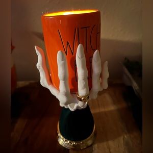 Bath and body works witch hand candle holder. New in box.
